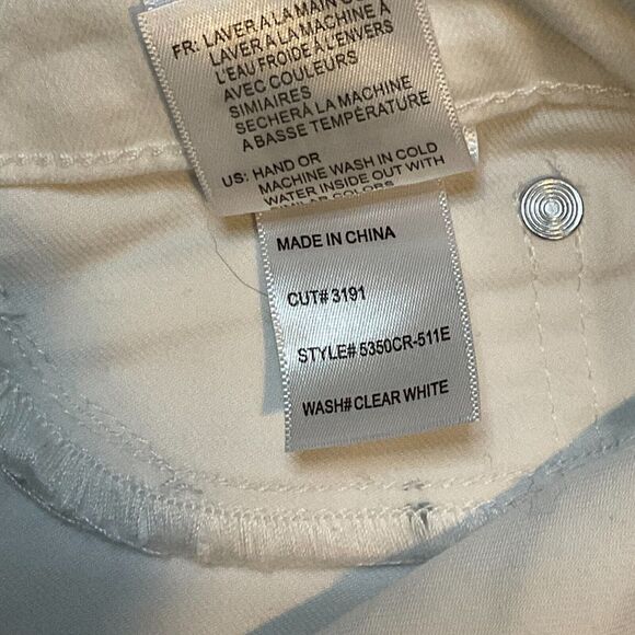 Articles of Society Sarah Skinny Jeans Size 26 Jegging‎ Stretch White - Picture 5 of 12